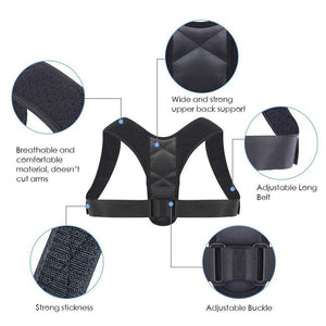 BodyWellness™ Posture Corrector (Adjustable to Multiple Body Sizes)